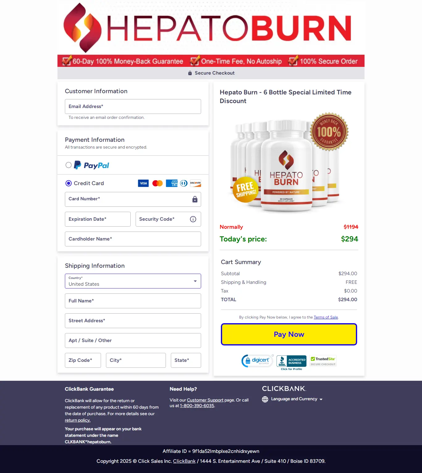 Hepatoburn-official-checkout-page