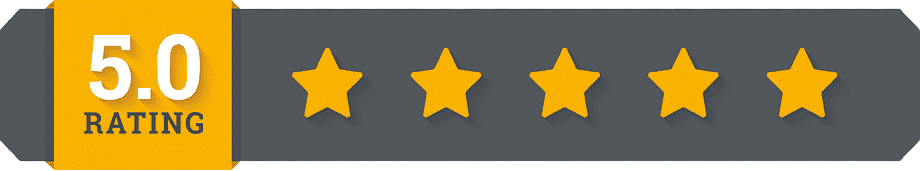 5-star customer rating icon
